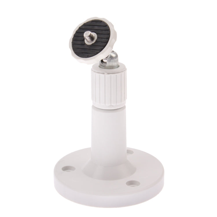 ABS Wall Mount Stand Bracket For Security Camera for Outdoor / Indoor Use, Size: 12.5cm x 8cm ABS Wall Mount Stand Bracket For Security Camera for Outdoor / Indoor Use, Size: 12.5cm x 8cm